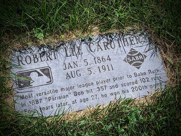 Robert Lee Caruthers gravestone photo
