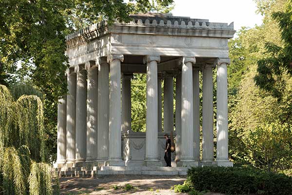 Potter Palmer monument photo